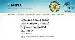 Desktop Screenshot of camblu.com.br